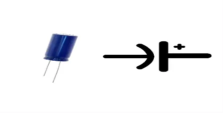 Polymer Capacitor Symbol