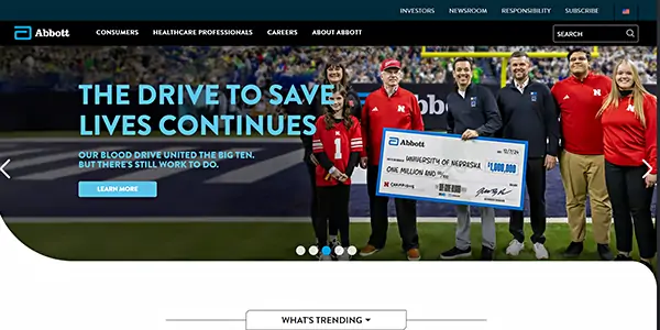 medical devices manufacturing company - Abbott Laboratories