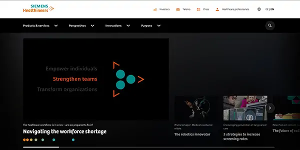 medical devices manufacturing company - Siemens Healthineers