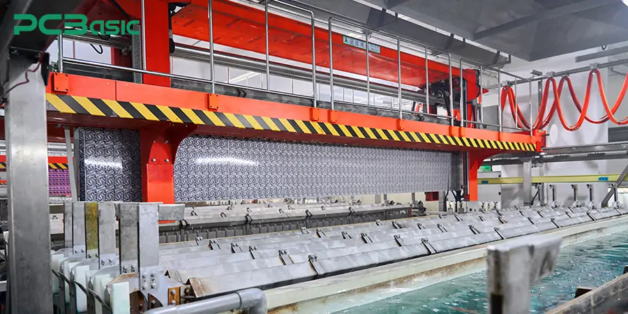 pcb manufacturing process - Hole Metallization & PTH Plating