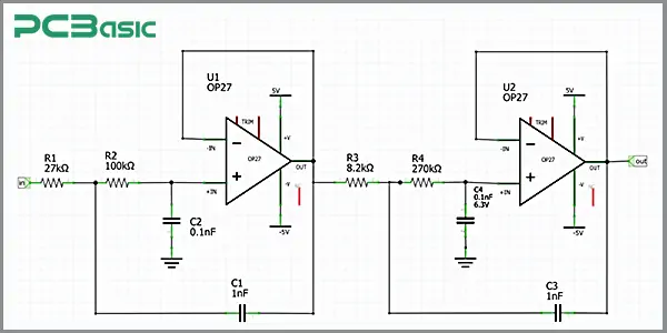Flex PCB Design schematic