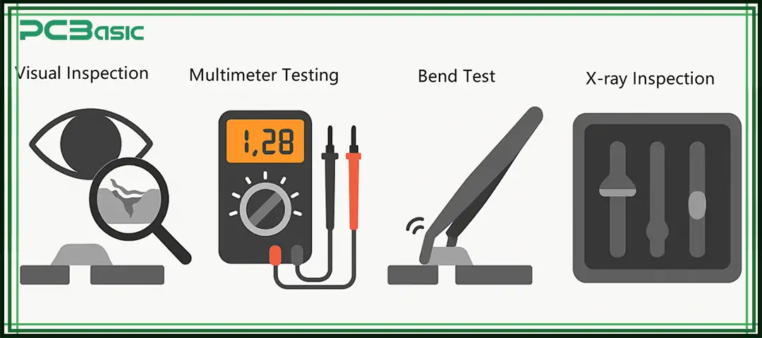 identify bad solder joints