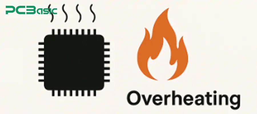 Cause of IC problem - Overheating