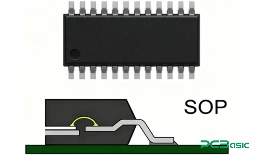 structure of SOP package