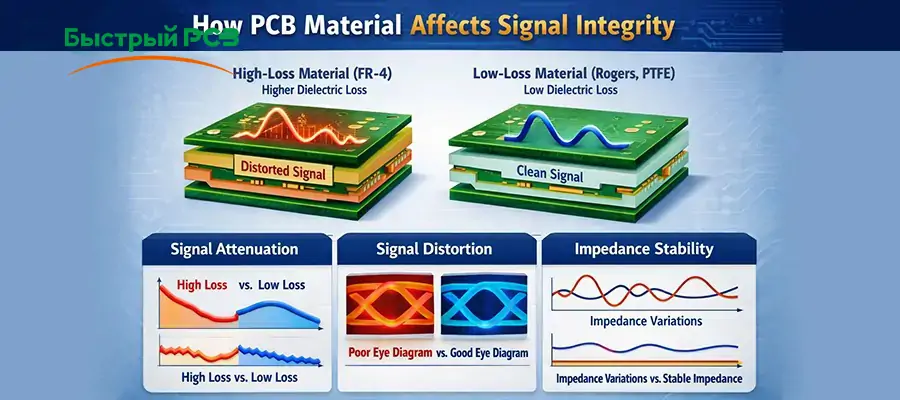 How PCB Material Affects Signal Integrity